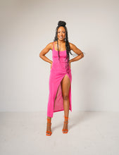 Load image into Gallery viewer, Pretty In Pink Midi Dress