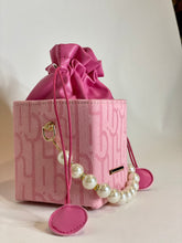 Load image into Gallery viewer, Pink Pearl Box Bag