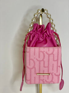 Pink Pearl Box Bag